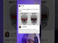 Same skull different stare 😲