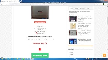 Agetel Ag2 Flash File Android 6 0 MT6572 Hang Logo Fix Firmware Download 100% Tested