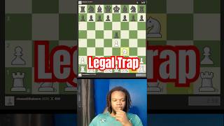 Legal Trap #chess #chesscom #chesstips #chesswithakeem