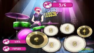 💫 Disney Princess Frozen Elsa Drum Lesson Rock Hairstyle and Play the Drums Game Part 6 HD screenshot 4