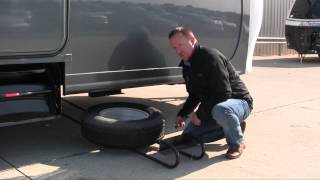BAL 28218 Hide-A-Spare Tire Storage