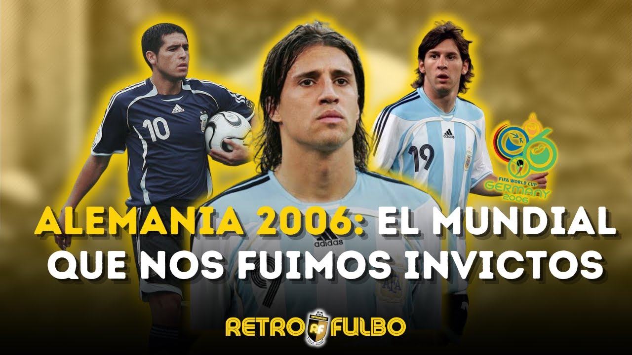 ¿Y si ARGENTINA hubiera GANADO el MUNDIAL de ALEMANIA 2006? ¿MESSI y SCALONI campeones juntos?