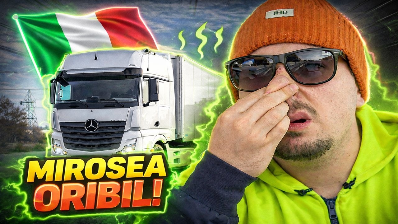 UITE CUM sunt PREGATITI SOFERII de TIR in ITALIA!