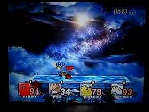 スマブラX　1対３