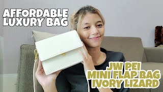 JW PEI MINI FLAP BAG IVORY LIZARD - REVIEW