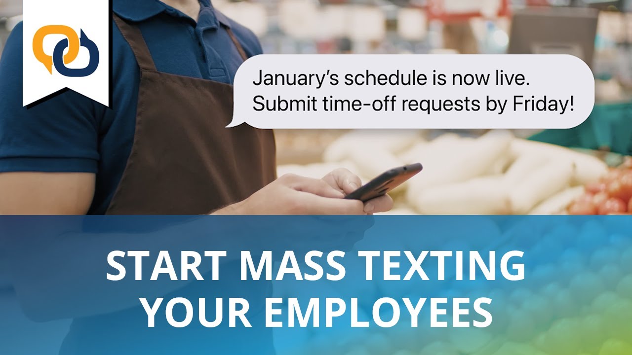 How to mass text employees ez texting guide youtube