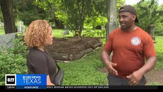 COMMUNITY RESTORES FORMER SLAVE GRAVES AFTER DISREPAIR