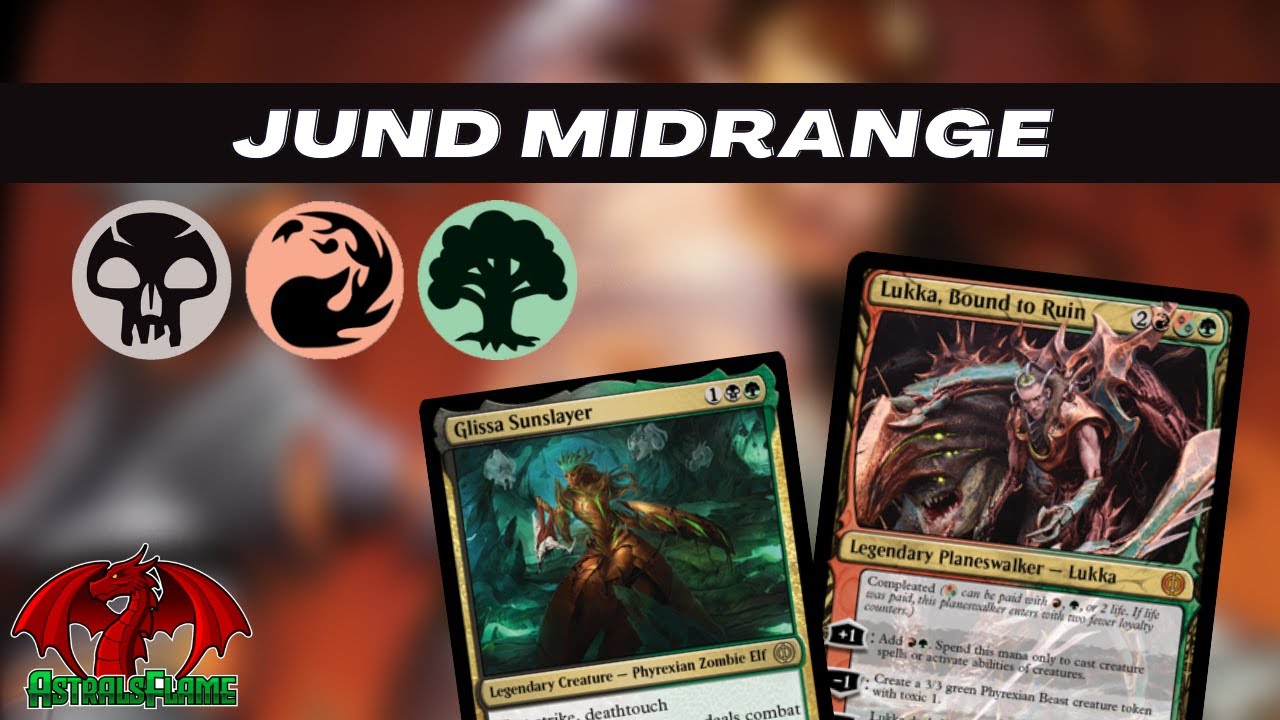 💀🔥🌳 CRAZY SYNERGY! | Jund Midrange | Standard | Phyrexia ONE | MTG Arena Deck Tech