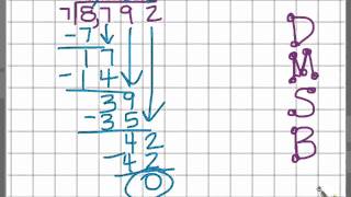 Long Division Algorithm Class Lesson 2