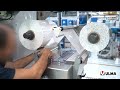 Double reel holder system with automatic film splicing  ulma packaging