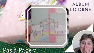 ALBUM LICORNE Pas à Page 7