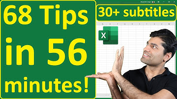 Microsoft Excel Tips