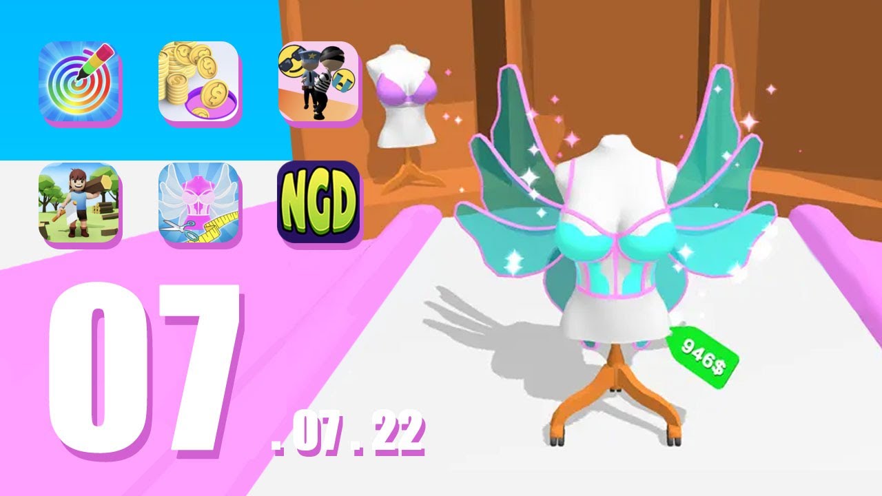 Color Spiral Rush, Blocksbuster 2, Museum Heist Guard!, Lumber Empire