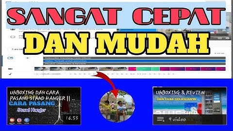 CARA PASANG LAYAR AKHIR DI VIDEO YOUTUBE || TERBARU 2021