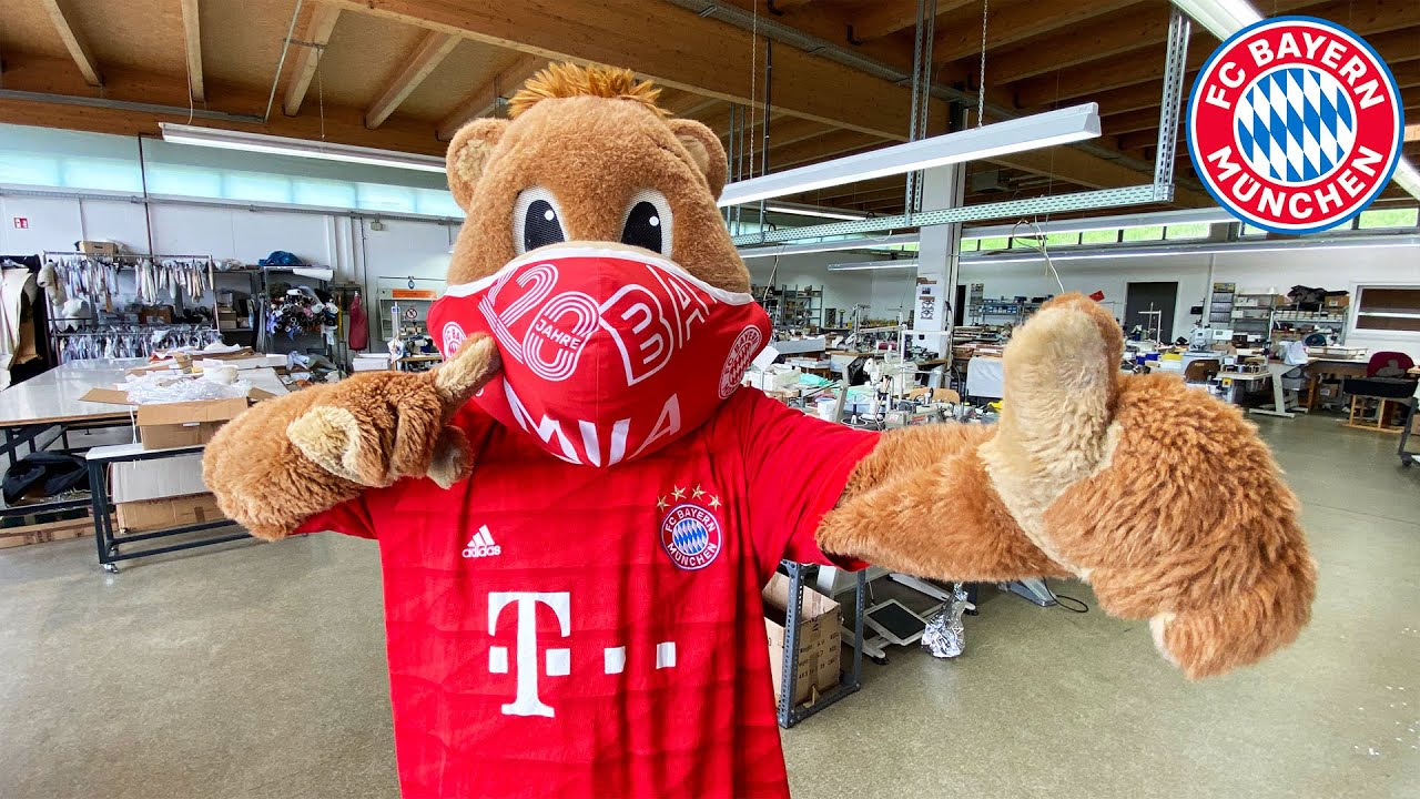 How FC Bayern's #WeKickCorona Masks were produced