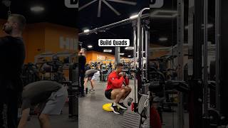 Cable front squats for the win.
