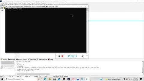 Basit programlama C dili ilk ders . 1.bolum. printf ve scanf komutu.