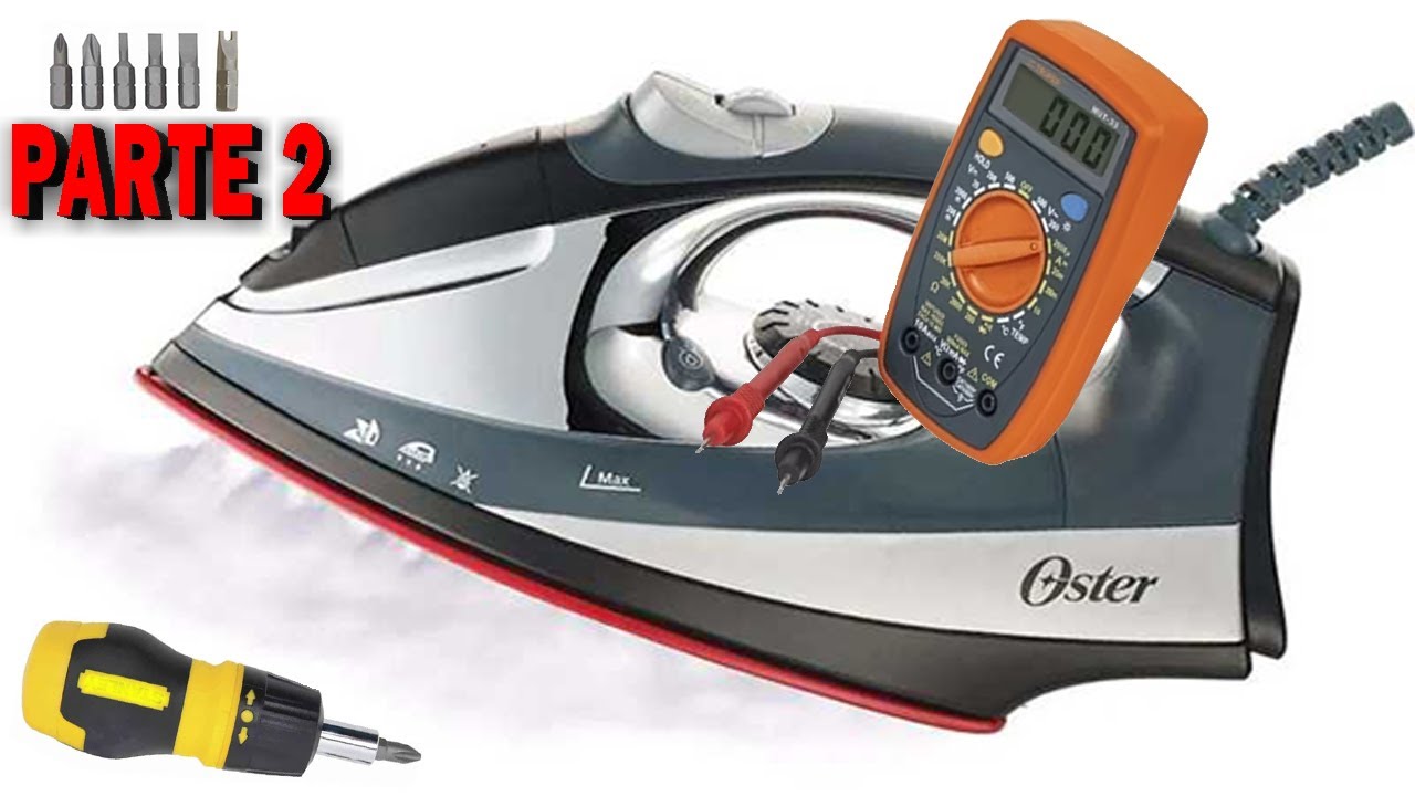 Desarmar y Reparar Plancha de Vapor Oster parte 2