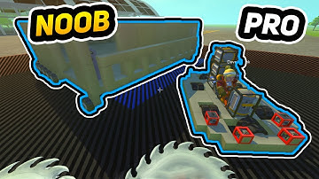 NOOB vs PRO Sumo Battle Arena! (Scrap Mechanic Gameplay)
