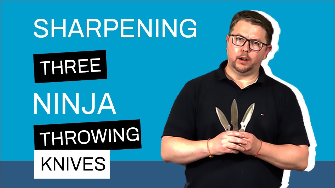 Sharp Ninja Get Sharp: Ninja Throwing Knife Sharpening with Tormek T-8 - YouTube