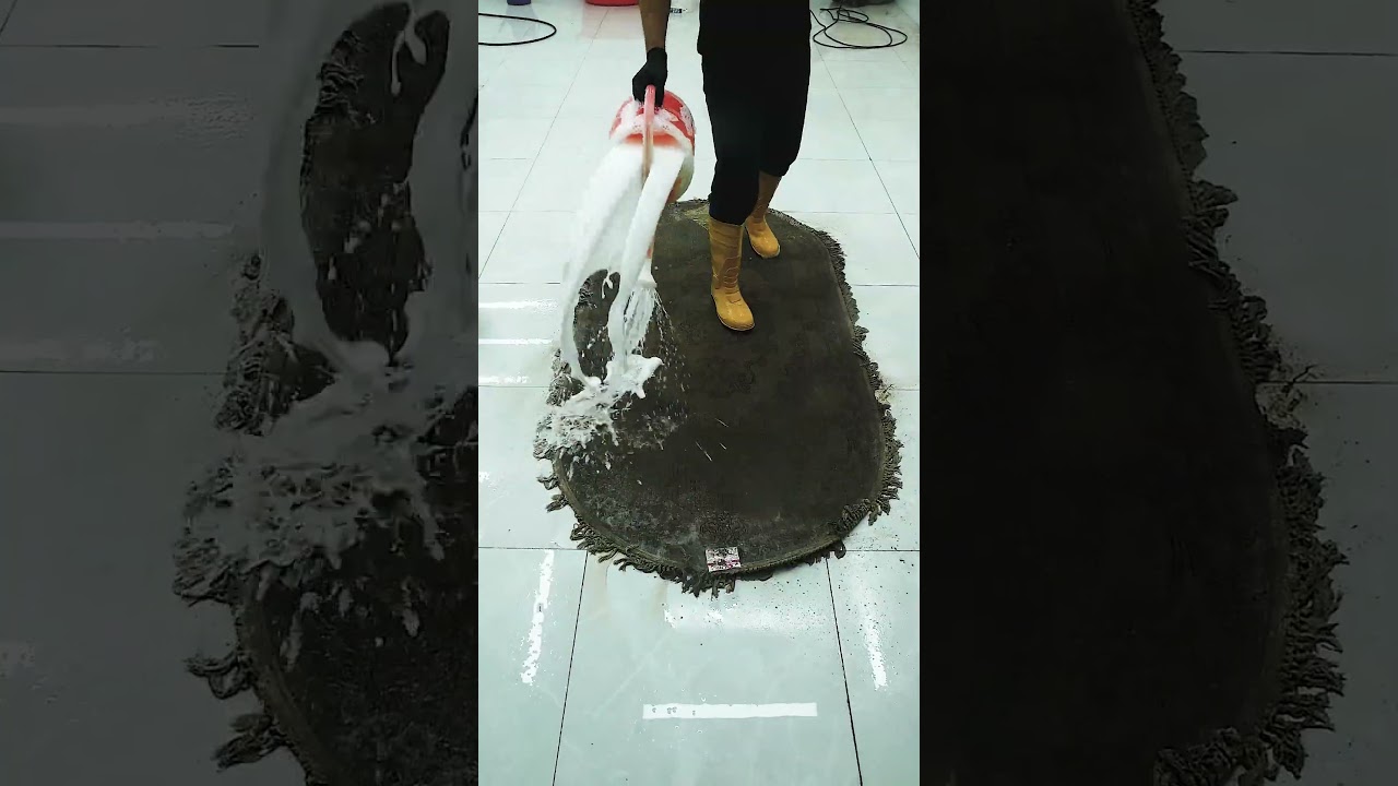 Carpet Deep Clean That Feels Satisfying#asmr #satisfying #cleaning