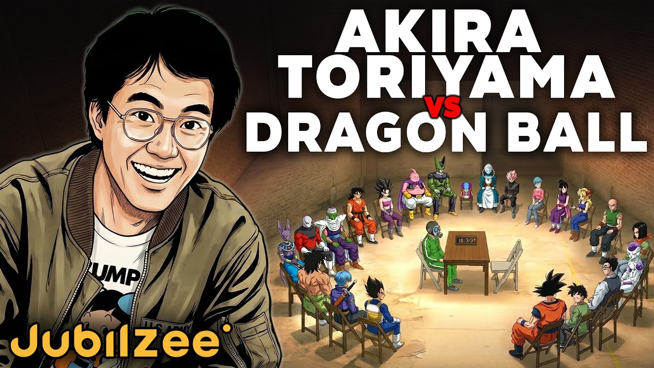 Akira Toriyama VS Dragon Ball Characters (Jubilee Parody)