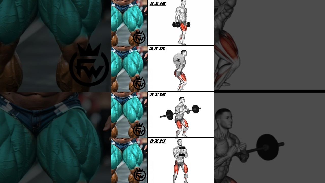 best legs workout at gym 