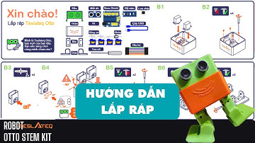 Cực dễ - Hướng dẫn lắp ráp Teslateq Robot Otto IoT (Internet of Things) trong vòng 25 phút