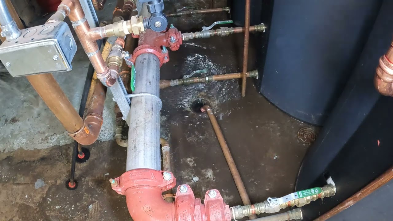 BOILER ROOM FLOOR DRAIN