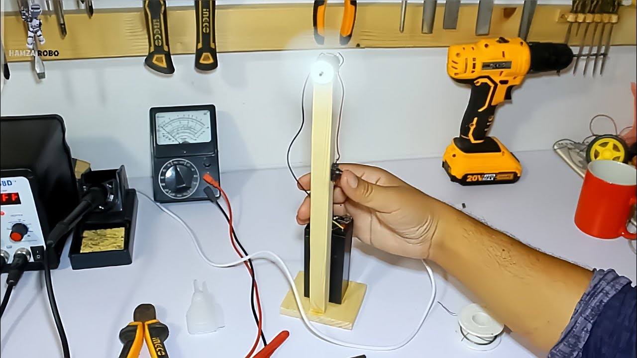 How to make wooden toy fan | Simple And Fun Project 