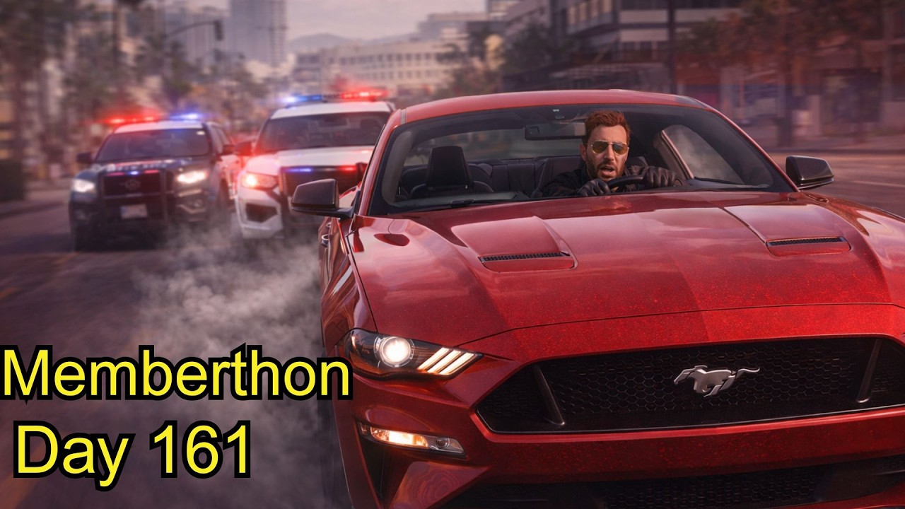 Robbing Everything In GTA 5 RP Memberthon Day 161