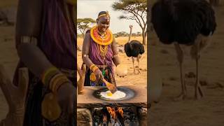  African Tribal Dance &amp; Cooking | Python Feast with Traditional Music 🎶 🐍🌍 | #shorts