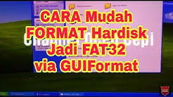 CARA Format hardisk jadi FAT32 - Durasi: 3.41. 