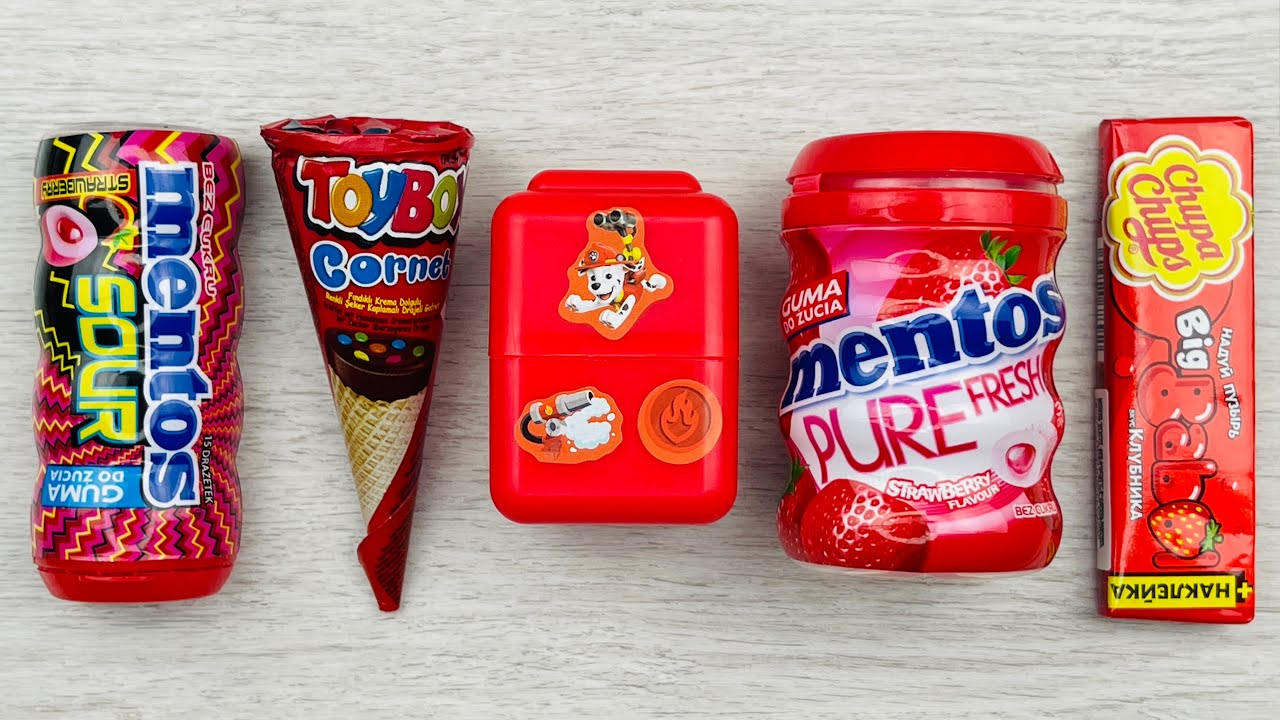 🌈 Satisfying Video Cosby Mentos Sweets ASMR Opening - Yummy Rainbow Candy Lollipops