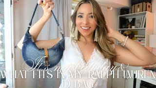What fits in my Ralph Lauren Polo ID Jean Bag & Its my Birthday! | JAZMINE LAMBARCA