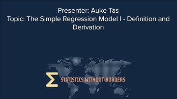 Simple Regression — SWB open online statistics courses