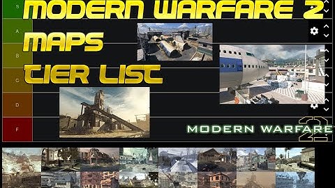 Modern Warfare 2 Maps Tier List