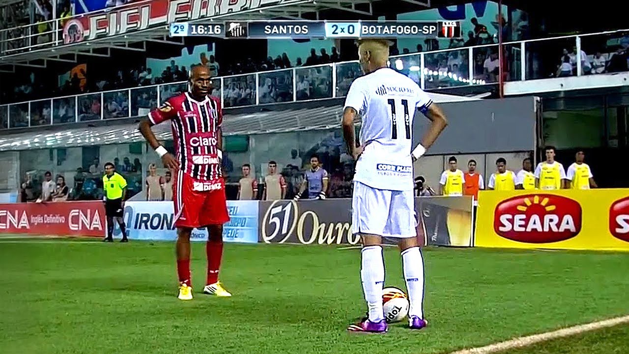 50 LANCES GENIAIS de Neymar no Santos