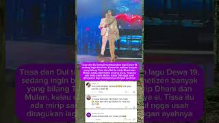 Dul Dan Tissa Tdanil Membawakan Lagu Dewa 19 tissabiani duljaelani dewa19 duniafafa fyp