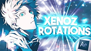 Xenoz Rotations / After Effects AMV Edit Tutorial (project file)