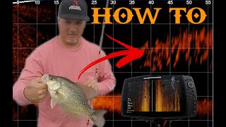 Find and Catch Winter Schooling Crappie