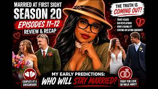 Married At First Sight Season 20 Episodes 11-12