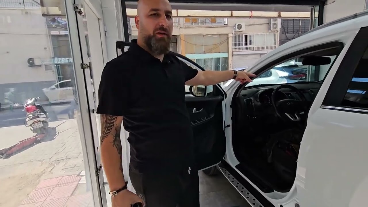 KIA SPORTAGE LLumar Cam Filmi Kablosuz Carplayli Android Multimedya