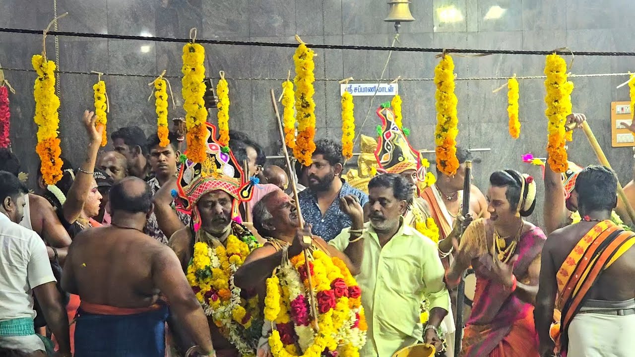 Surandai Pottal Madasamy Kovil Samy aatam #temple #kovil 💥