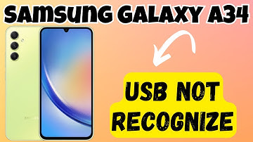 USB not recognize problem Solution || USB not working Samsung Galaxy A34 {SM-A346E}