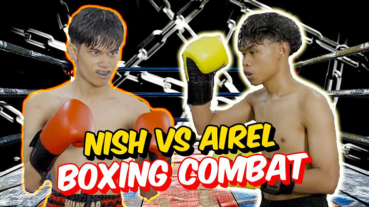 AIREL VS NISH !! - DEBARAN BOXING COMBAT S4MPAI TUMBANG !