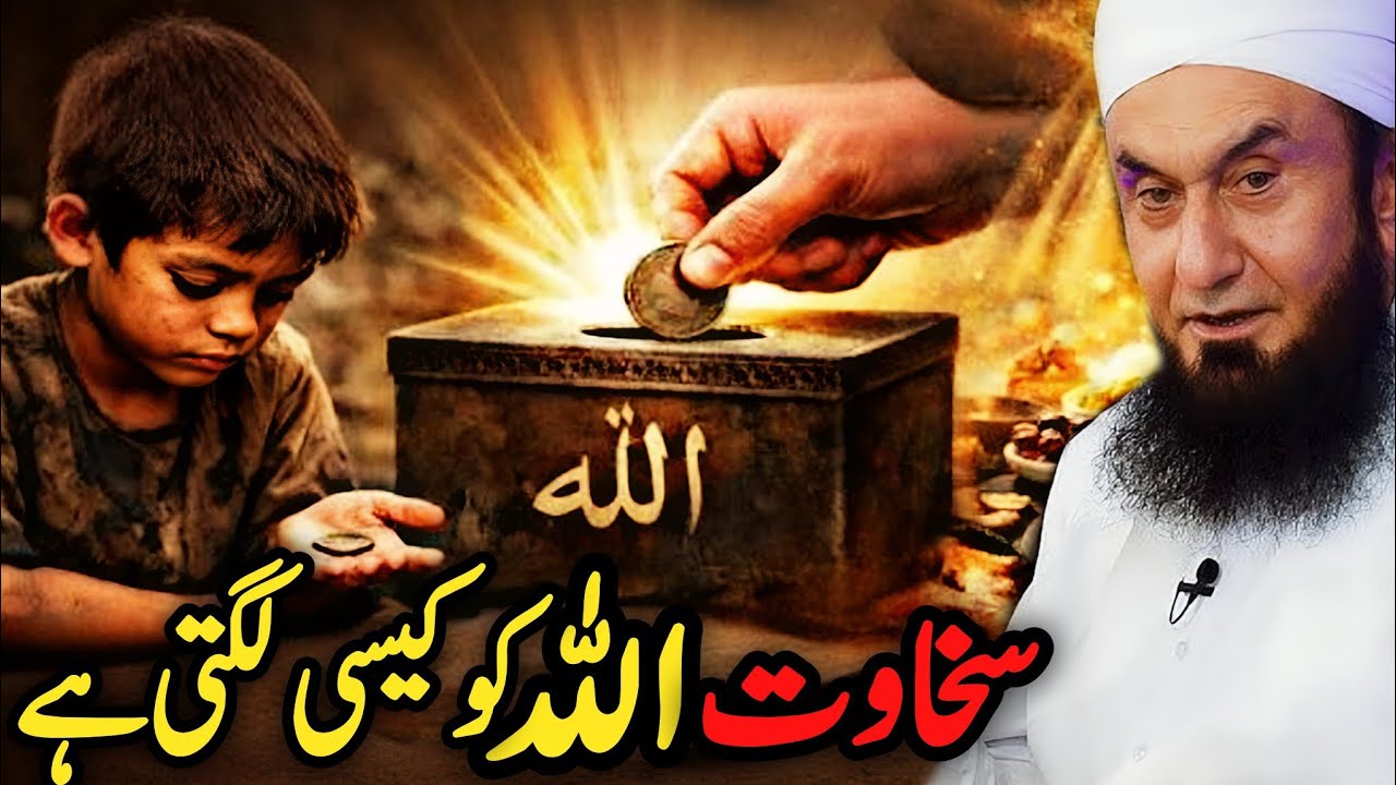 Allah Ko Sakhawat Kitni Pasand Hai | Yeh Bayan Sun Lo | Molana Tariq Jameel  | Voice Of Allah 