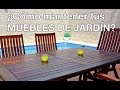 Mantenimiento de tus muebles de jardín | Bricos Caseros