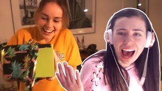 REACTING TO THEA OPENING OUR SURPRISE PRESENTS!!!