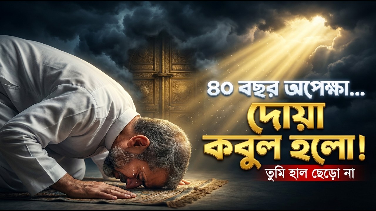 দোয়া করেও কেন কবুল হয় না ? তাহাজ্জুদের পর দোয়া কবুলের রহস্য | ইসলামিক মোটিভেশন বাংলা